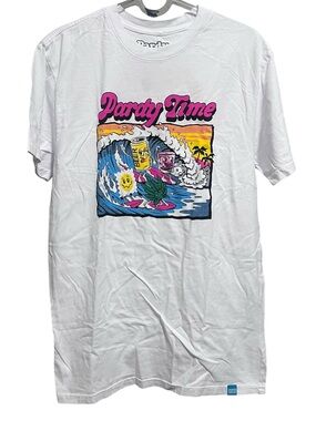NWT Pardy Time Surf's Up T-Shirt Size Small